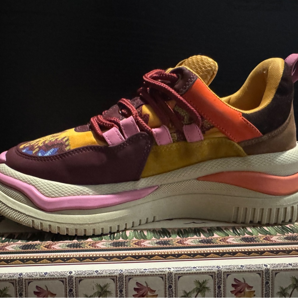 FARM RIO Colorful Tropical Vibe Sneaker Multicolor Size 7 (US) - Picture 9 of 11